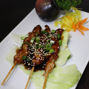 Yakitori au poulet